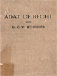 Image of Adat Of Recht