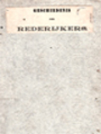 Image of Geschiedenis Der Rederijkers In Nederland II
