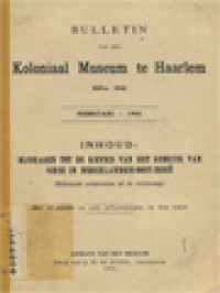 Image of Bijdragen Tot De Kennis Van Het Gebruik Van Sirih In Nederlandsch-Oost-Indië