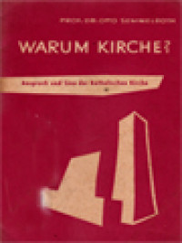 Image of Warum Kirche? Aspruch Und Sinn Der Katholischen Kirche