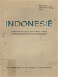 Image of Indonesië: Tweemaandelijks Tijdschrift Gewijd Aan Het Indonesisch Cultuurgebied