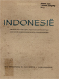 Image of Indonesië: Tweemaandelijks Tijdschrift Gewijd Aan Het Indonesisch Cultuurgebied