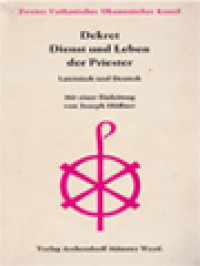 Image of Zweites Vatikanisches Ökumenisches Konzil: Dekret Dienst Und Leben Der Priester: Lateinisch Und Deutsch