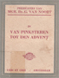 Image of Van Pinksteren Tot Den Advent IV