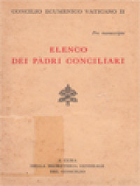 Image of Elenco Dei Padri Conciliari: Concilio Ecumenico Vaticano II