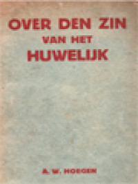 Image of Over Den Zin Van Het Huwelijk