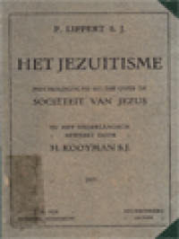 Image of Het Jezuïtisme: Psychologische Studie Over De Sociëteit Van Jezus