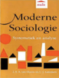 Image of Moderne Sociologie: Systematiek En Analyse