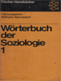 Image of Wörterbuch Der Soziologie 1: Abweichendes Verhalten-Gleichgewicht