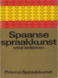 Image of Spaanse Spraakkunst Vooriedereen