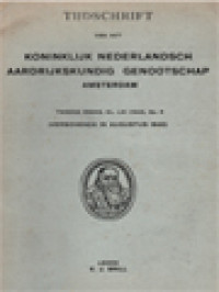 Image of Tijdschrift Van Het Koninklijk Nederlandsch Aardrijkskundig Genootschap Amsterdam (Augustus 1945)