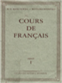 Image of Cours De Français: Buku Peladjaran Bahasa Perantjis Untuk Sekolah Menengah Atas I