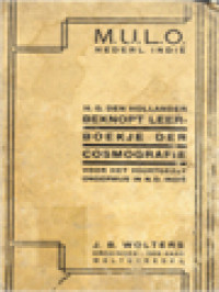 Image of Beknopt Leerboekje Der Cosmografie Voor Het Voortgezet Onderwijs In N. O. Indië - M. U. L. O. Nederlandsch Indië