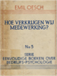 Image of Hoe Verkrijgen Wij Medewerking?