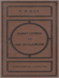 Image of Beknopt Leerboek Der Land-En Volkenkunde