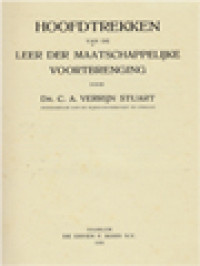 Image of Hoofdtrekken Van De Leer Der Maatschappelijke Voortbrenging