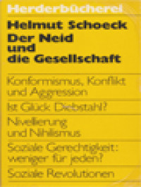 Image of Der Neid Und Die Gesellschaft