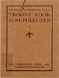 Image of Troost Voor Scrupuleuzen