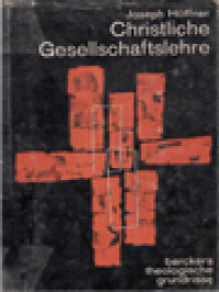 Image of Christliche Gesellschaftslehre