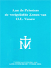 Image of Aan De Priesters De Veelgeliefde Zonen Van O.L. Vrouw