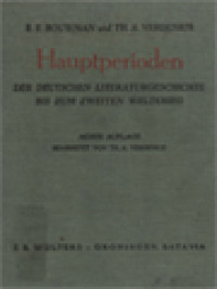 Image of Hauptperioden Der Deutschen Literaturgeschichte Bis Zum Zweiten Weltkrieg
