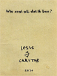 Image of Jesus Caritas 23/24: Wie Zegt Gij, Dat Ik Ben?