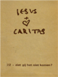 Image of Jesus Caritas 22: Ziet Hij Het Niet Komen?