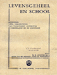 Image of Levensgeheel En School: Bezinning Voor Vernieuwing Van Voortgezet Onder Wijs In Nederland En In Indonesie