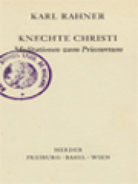 Image of Knechte Christi: Meditationen Zum Priestertum