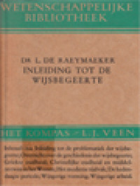 Image of Inleiding Tot De Wijsbegeerte