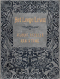 Image of Het Leege Leven I