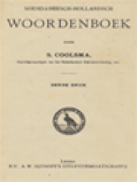 Image of Soendaneesch-Hollandsch Woordenboek