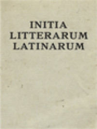 Image of Initia Litterarum Latinarum