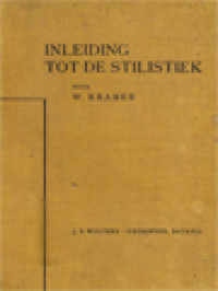 Image of Inleiding Tot De Stilistiek