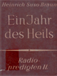 Image of Radiopredigten II: Ein Jahr Des Heils