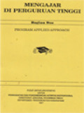 Mengajar Di Perguruan Tinggi: Program Applied Approach II