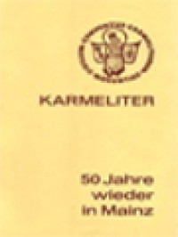 Image of 50 Jahre Karmeliter Wieder In Mainz 1924 - 1974