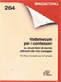 Image of Vademecum Per I Confessori: Su Alcuni Temi Di Morale Attinenti Alla Vita Coniugale