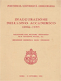Image of Inaugurazione Dell'anno Accademico 1994-1995