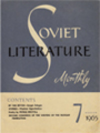 Image of Soviet Literature 7 - 1965