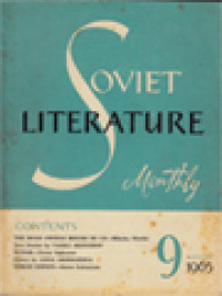 Image of Soviet Literature 9 - 1965