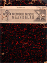 Image of Medisch Missie Maandblad: Officieel Orgaan Van Het Nederlandsch Medisch Missie Comité Memisa