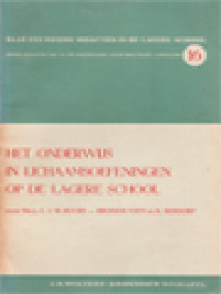 Image of Het Onderwijs In Lichaamsoefeningen Op De Lagere School