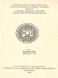 Image of Pengembangan Cara Penentuan Koefisien Korelasi Parsial Kendall Dengan Variabel Kendali Majemuk (Aplikasi Data JPS Di Gerbangkertasusila)