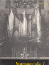 Image of Instrumentalia I: Kumpulan Lagu Selingan Untuk Organ - PML 113-I