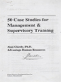 Image of 50 Case Studies For Management & Supervisory Training