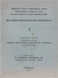 Image of Beberapa Azas Pandangan Hidup Masyarakat Hindu Bali Dalam Rangka Turut Mendukung Realisasi Pengalaman Pancasila