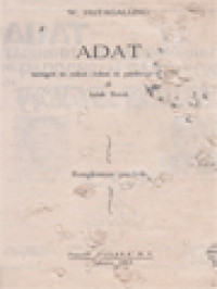 Image of Adat: Taringot Tu Ruhut-Ruhut Ni Pardongan Saripeon Di Halak Batak