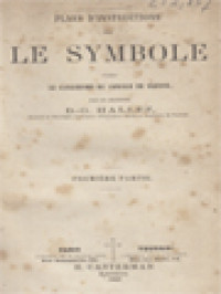Image of Plans D'Instructions Sur Le Symbole d'Apres Le Catechisme Du Concile De Trente I