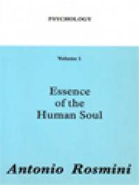 Image of Psychology I: Essence Of The Human Soul